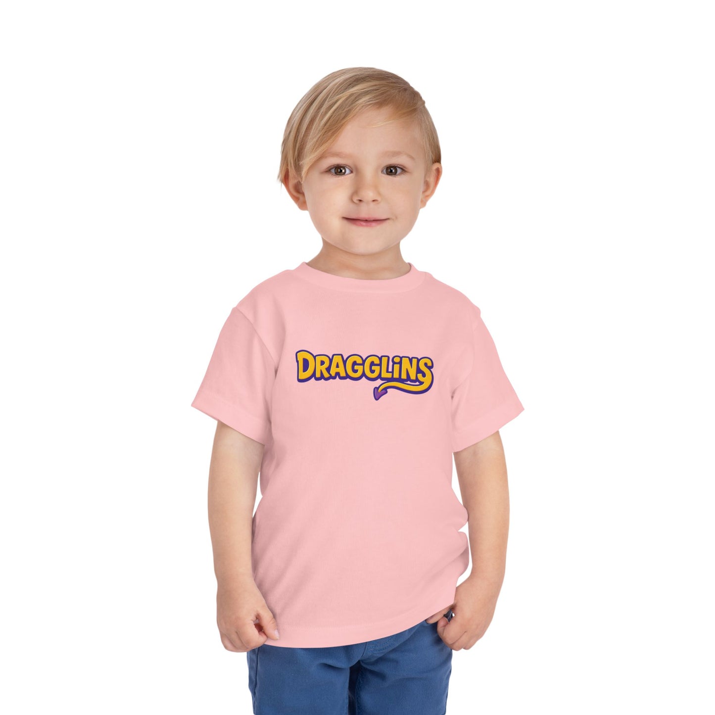 Toddler Short Sleeve Tee - Fun Dragglins Logo tee