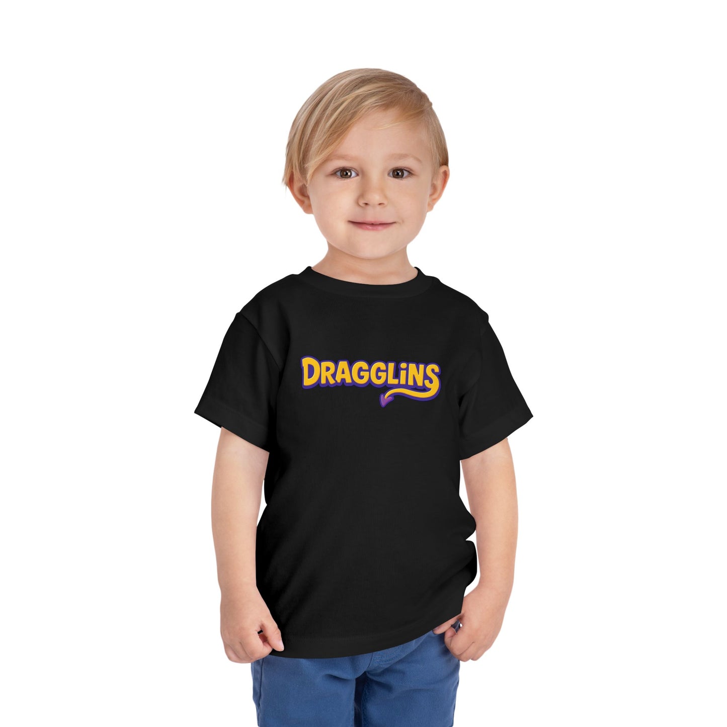 Toddler Short Sleeve Tee - Fun Dragglins Logo tee