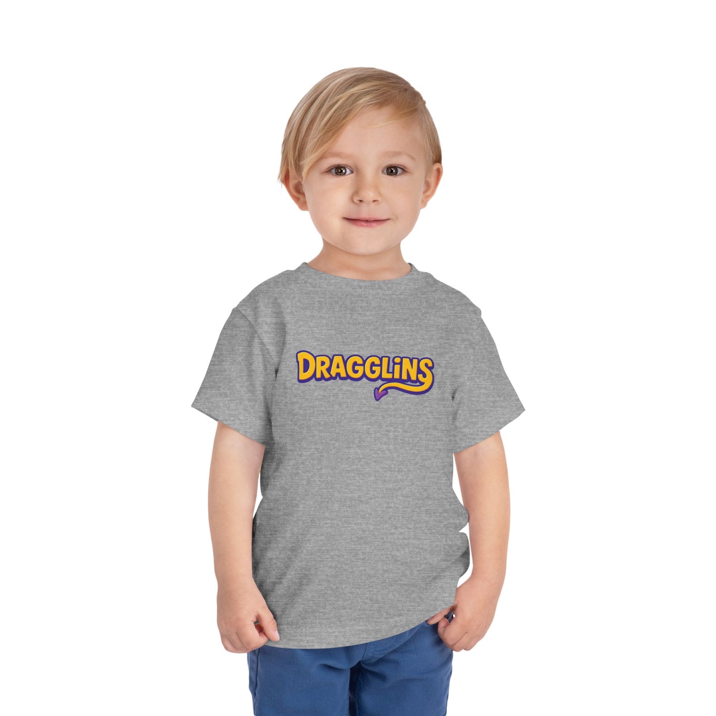 Toddler Short Sleeve Tee - Fun Dragglins Logo tee
