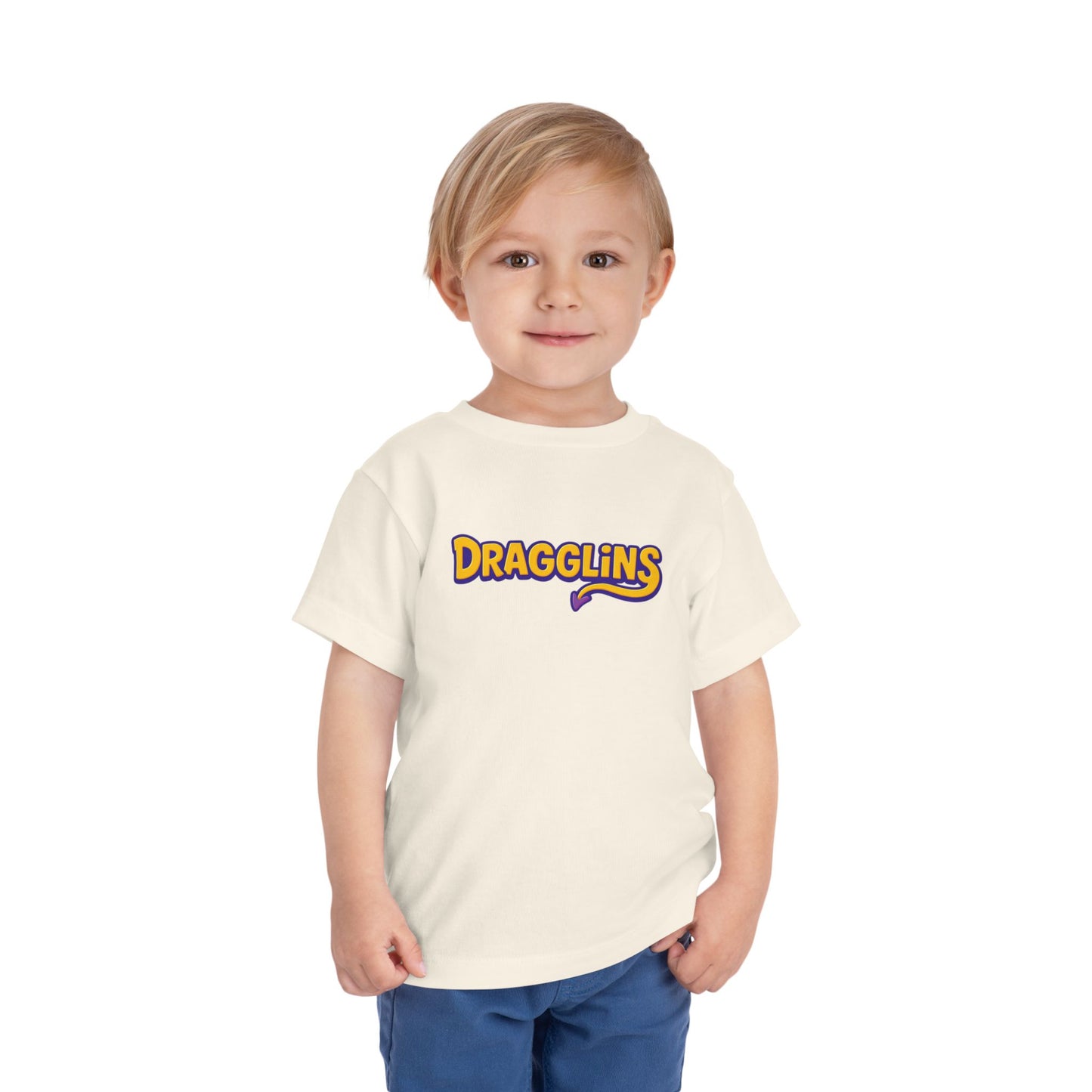 Toddler Short Sleeve Tee - Fun Dragglins Logo tee