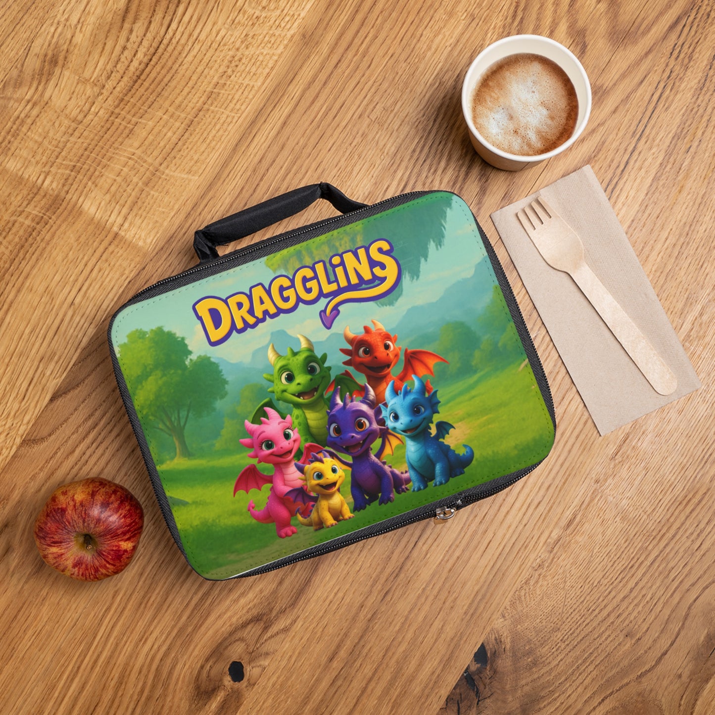Lunch Bag - Dragglins Lunch Bag from The Dragglins YouTube Series