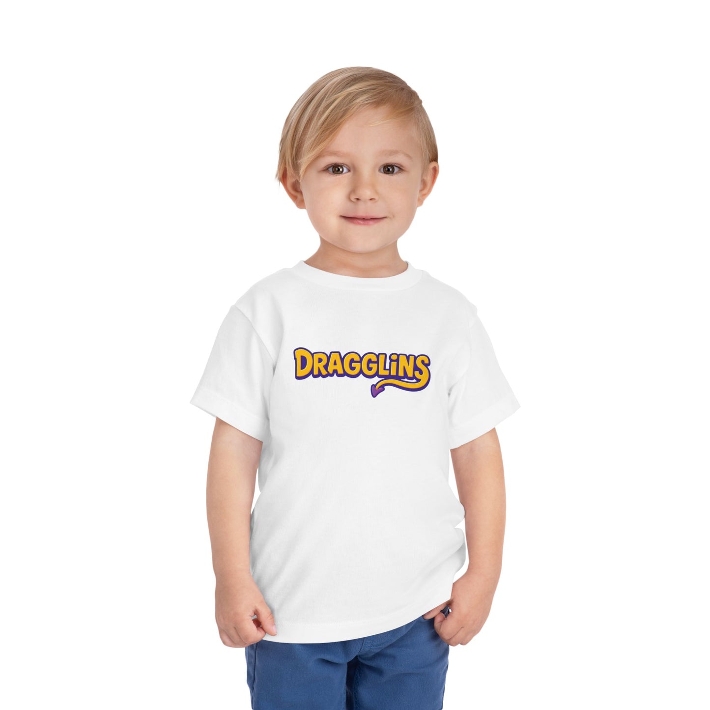 Toddler Short Sleeve Tee - Fun Dragglins Logo tee